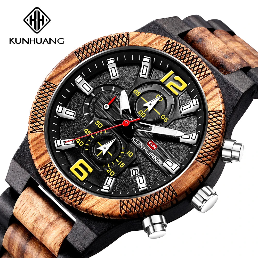 Rare Hour | ZHAOFU — Wooden Chronograph