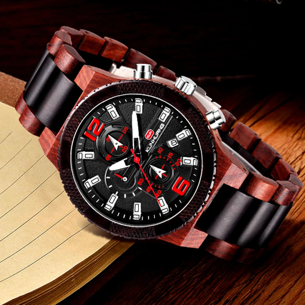 Rare Hour | ZHAOFU — Wooden Chronograph
