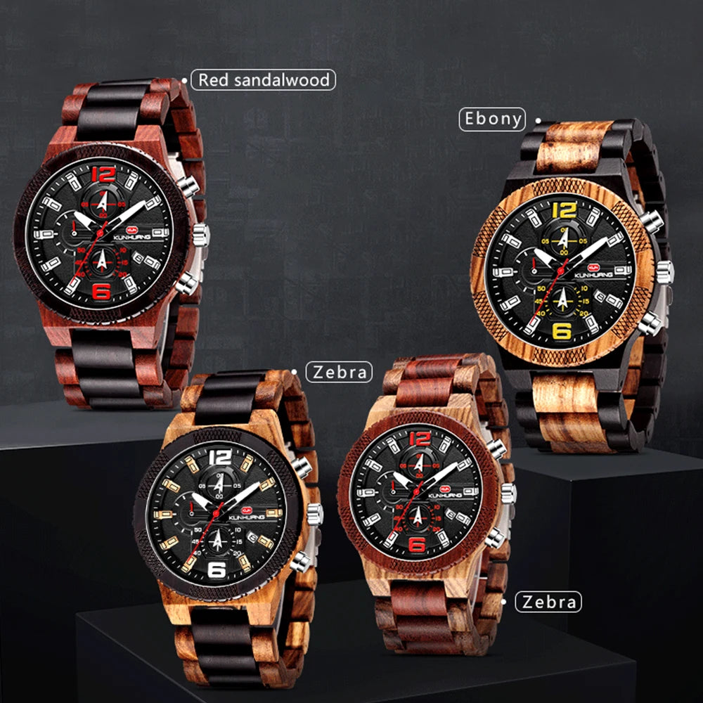 Rare Hour | ZHAOFU — Wooden Chronograph