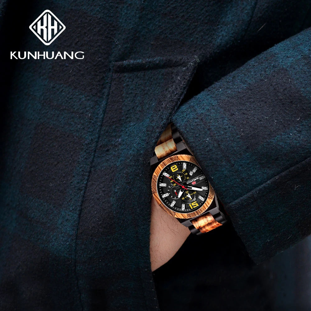 Rare Hour | ZHAOFU — Wooden Chronograph