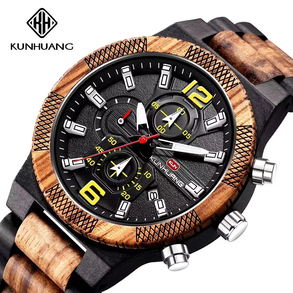 Rare Hour | ZHAOFU — Wooden Chronograph