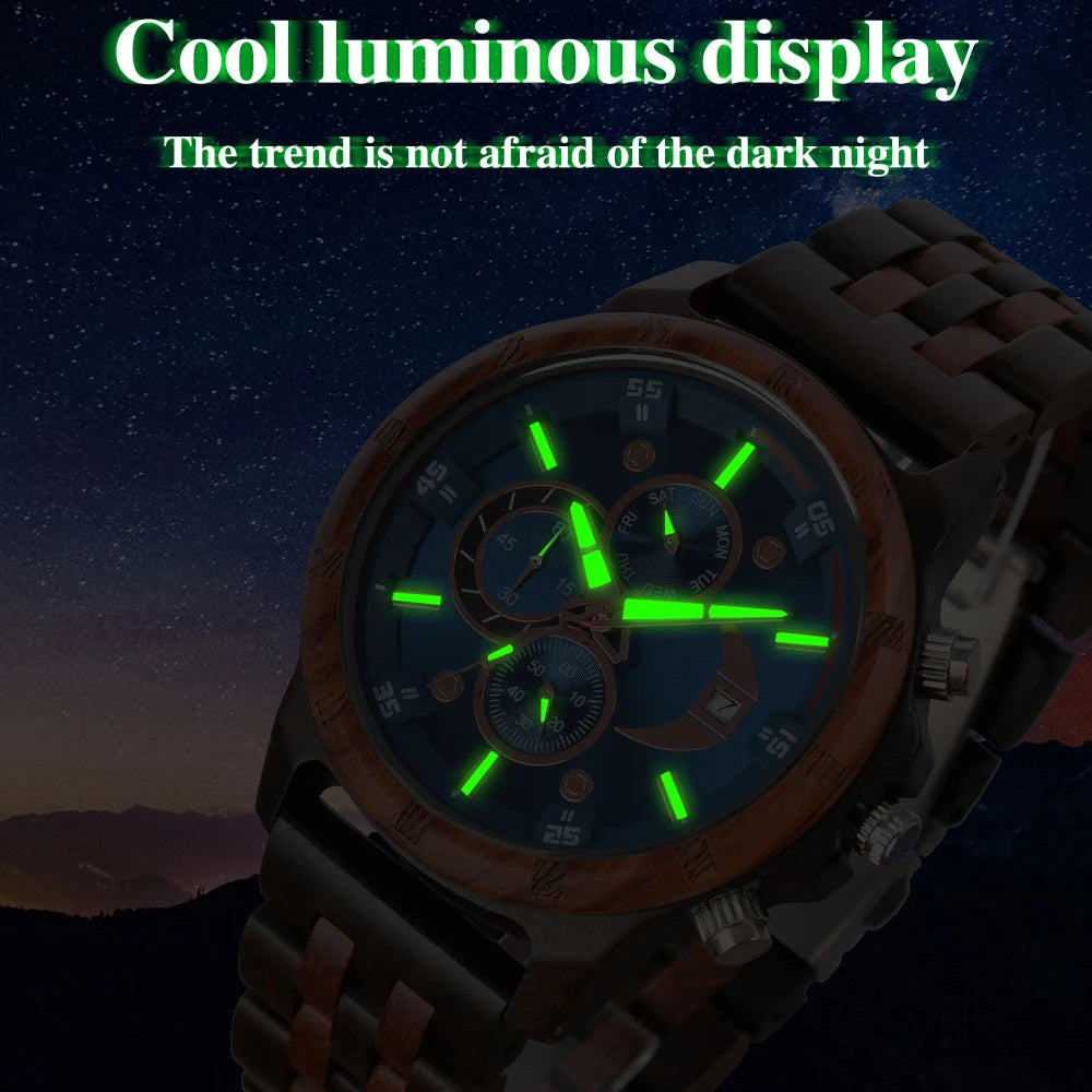 Rare Hour | Rainch — Engraved Wooden