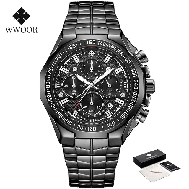 Rare Hour | WWOOR — Gold Chronograph