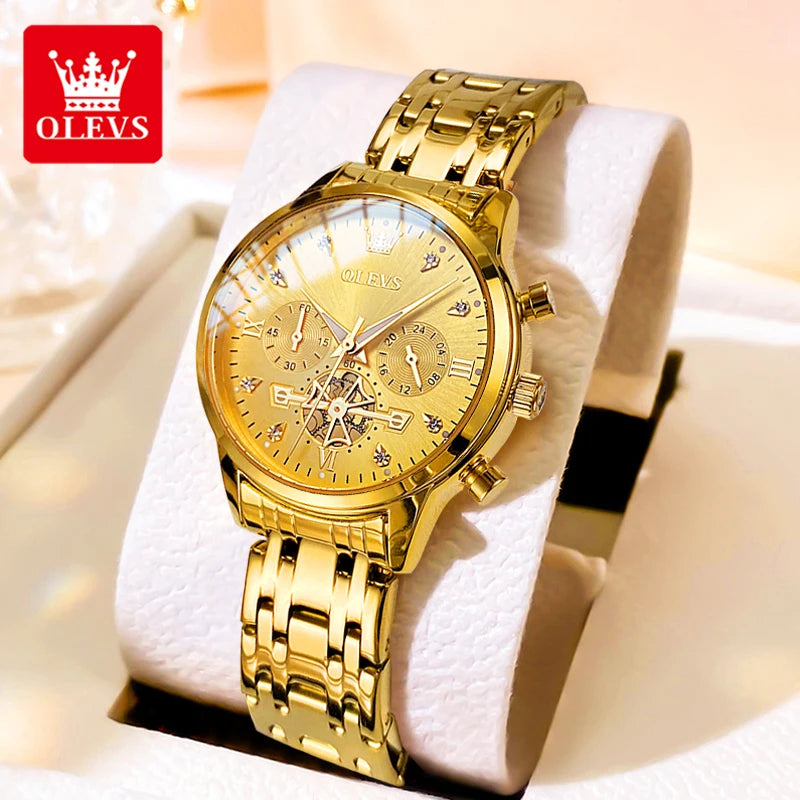 Rare Hour | OLEVS — Women's Chronograph Quartz