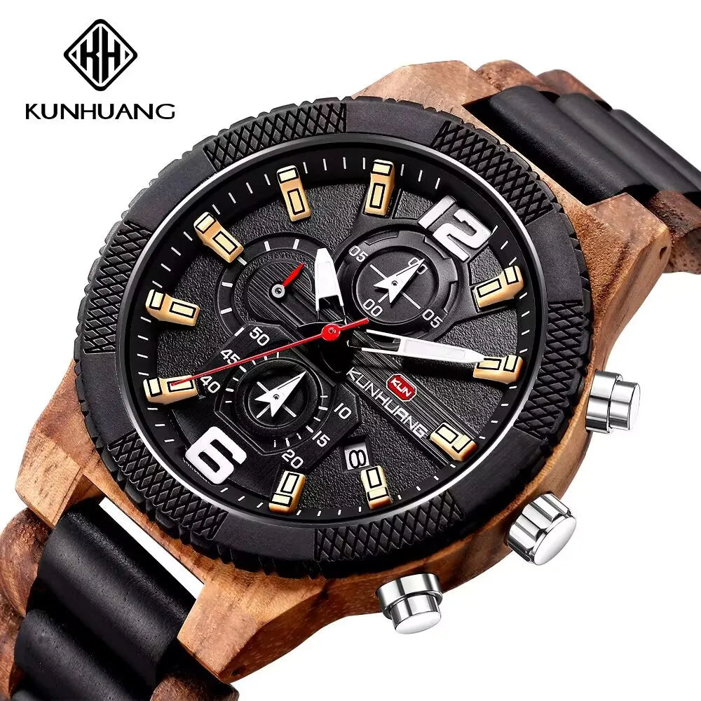Rare Hour | ZHAOFU — Wooden Chronograph