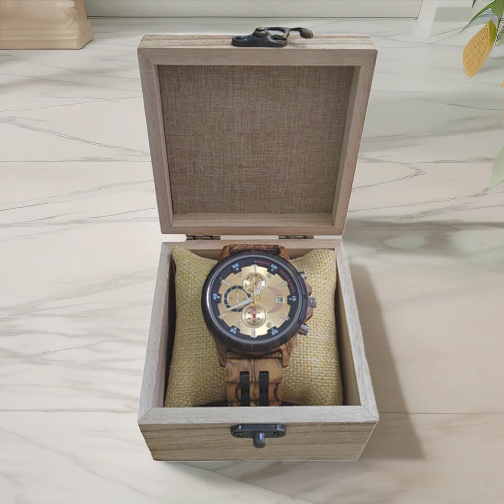 Rare Hour | Rainch — Engraved Wooden