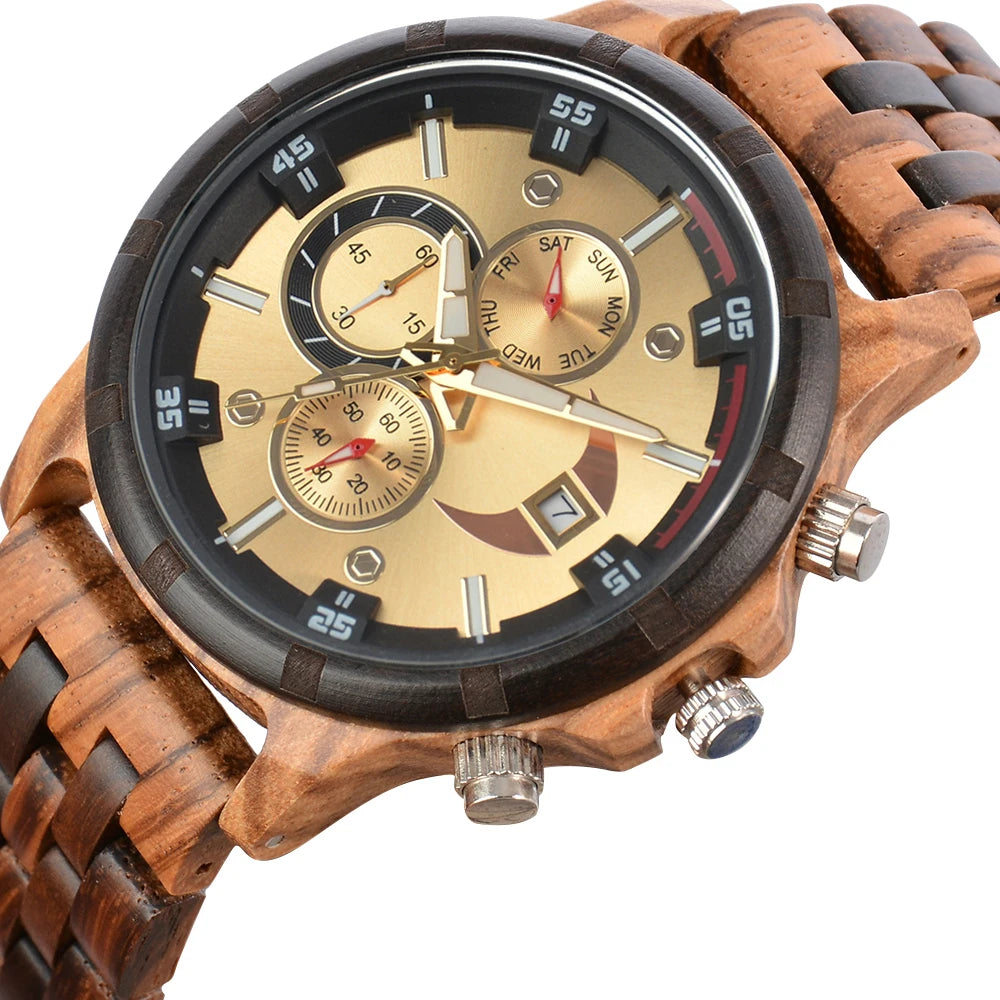 Rare Hour | Rainch — Engraved Wooden