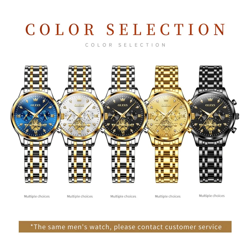Rare Hour | OLEVS — Women's Chronograph Quartz