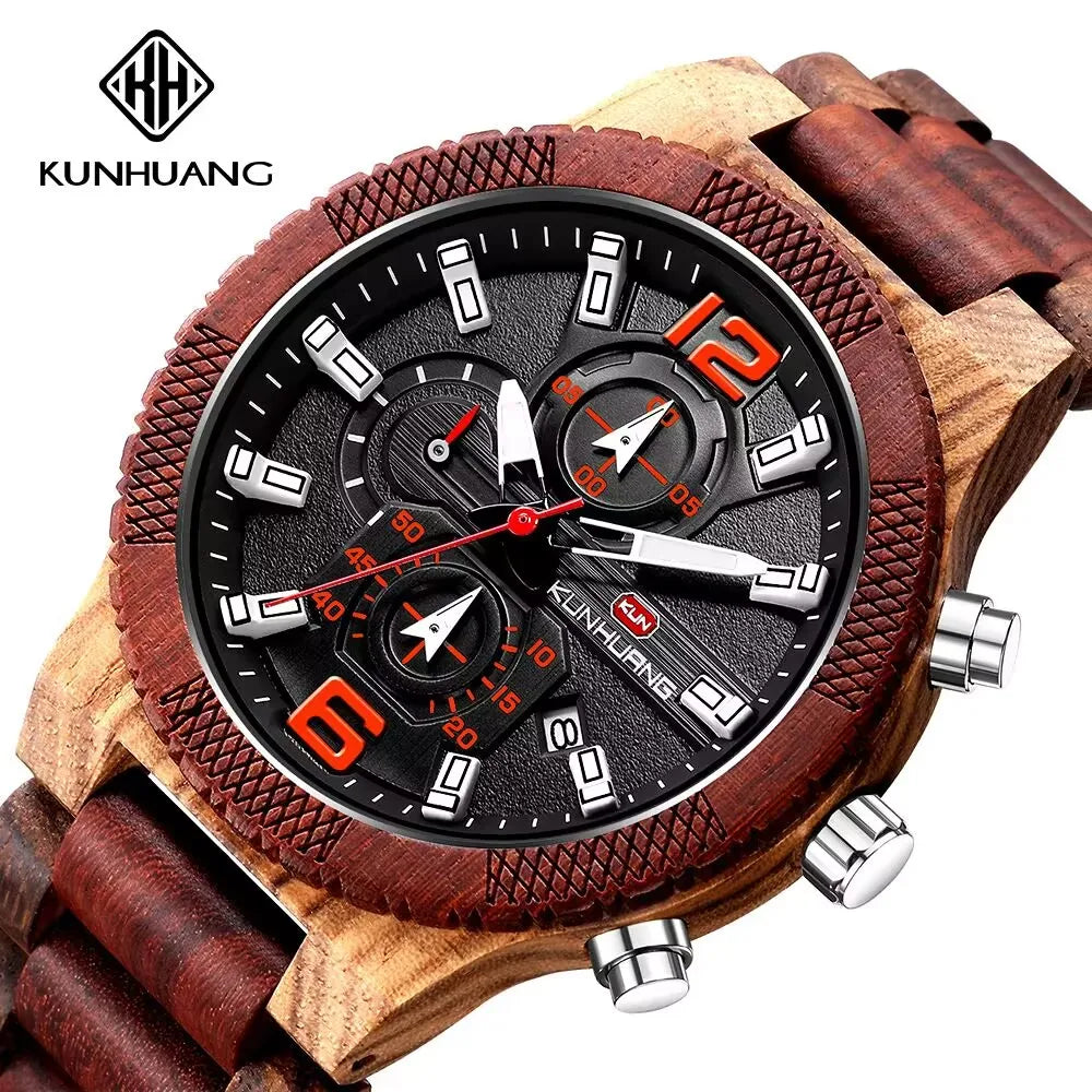 Rare Hour | ZHAOFU — Wooden Chronograph