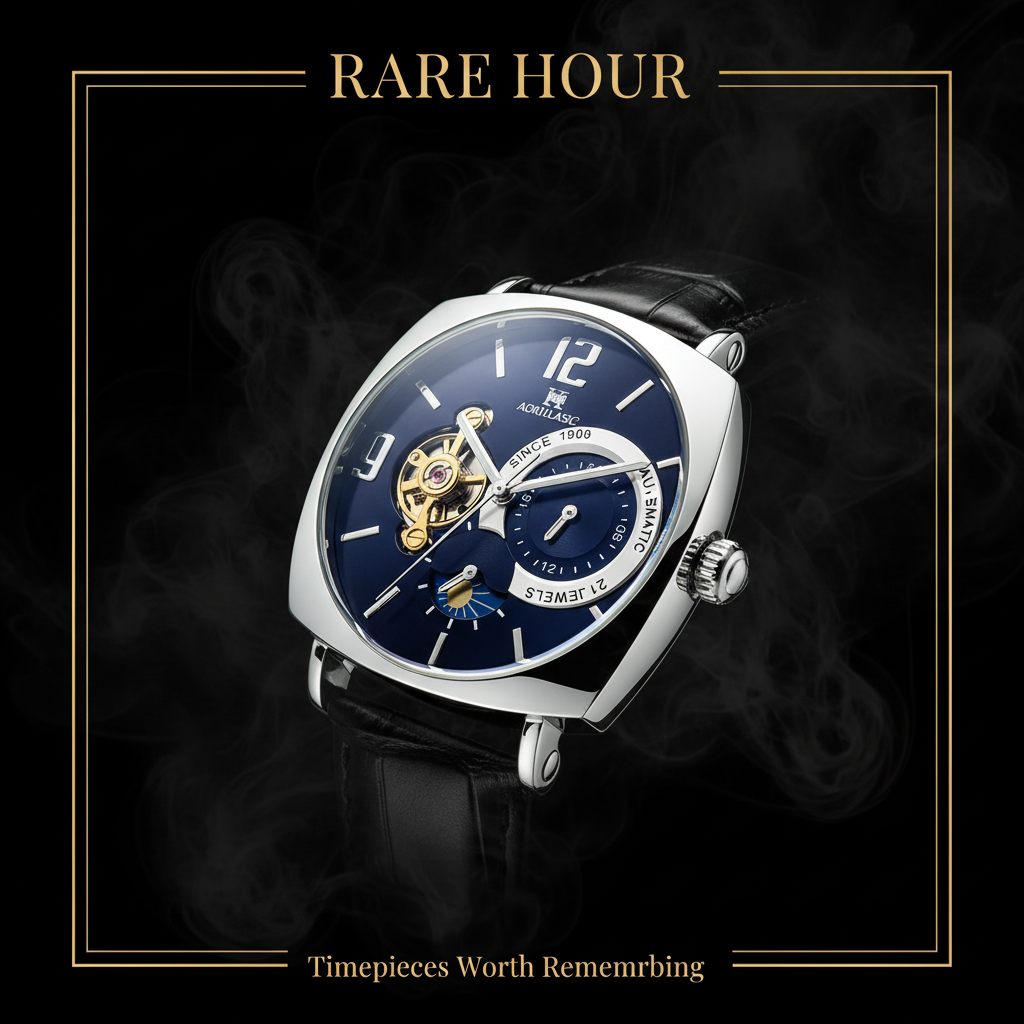 Rare Hour | Elegant — The Tourbillon Noir