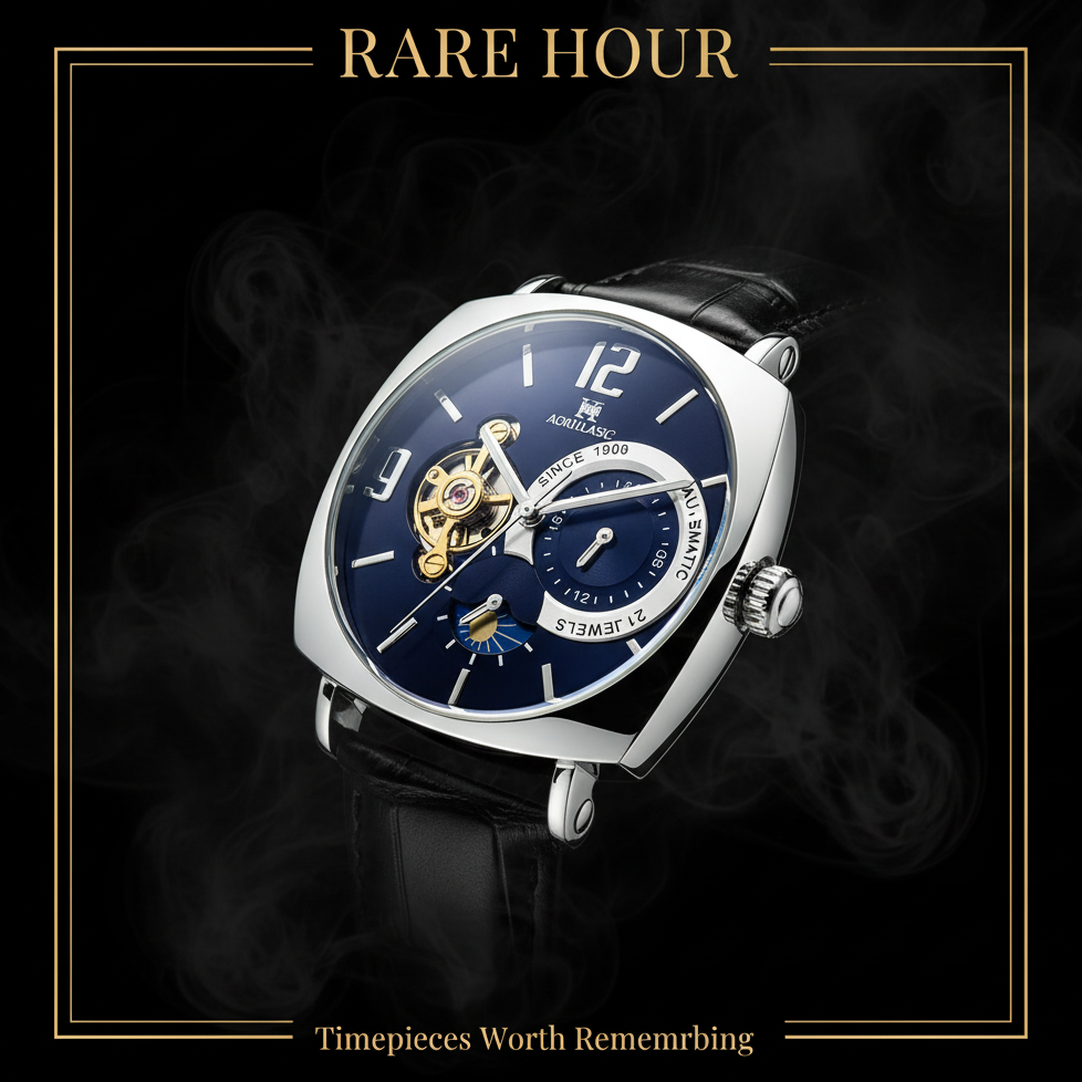 Rare Hour | Elegant — The Tourbillon Noir